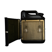 Wijn Giftset Zwart - thumbnail
