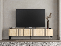 Tv-meubel OSCARO 3 deuren saphire eik - thumbnail