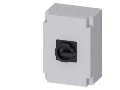 Zwart 3-polig 50 mm² 125 A 690 V/AC Siemens 3LD28660TB51