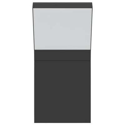 Buitenwandlamp LED gegoten aluminium zwart Buitenwandlamp LED gegoten aluminium zwart