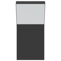 Buitenwandlamp LED gegoten aluminium zwart - thumbnail