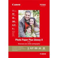Canon Photo Paper Plus Glossy II PP-201 2311B019 Fotopapier DIN A4 265 g/m² 20 vellen Glanzend - thumbnail