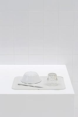 Brabantia sinkside siliconen afdruipmat light grey - thumbnail