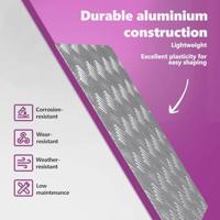 VidaXL Trap tread rechthoekig 4 pcs zilver 60 x 50 cm aluminium - thumbnail