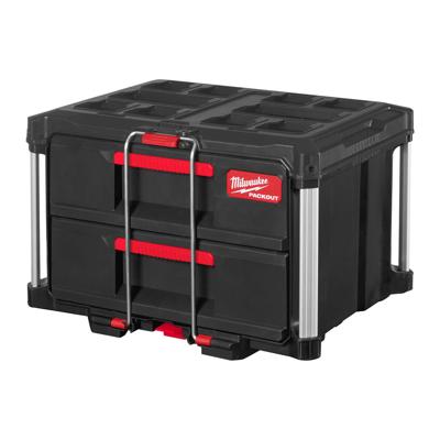 Milwaukee PACKOUT™ Gereedschapskoffer met twee lades - 4932472129