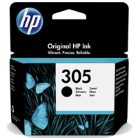 HP inktcartridge 305, 120 pagina's, OEM 3YM61AE, zwart - thumbnail