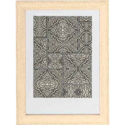 WOOOD fotolijst blake hout naturel 26 x 37 cm | 8 stuks