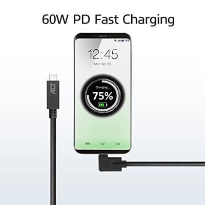 ACT USB-C kabel haaks 2m - thumbnail
