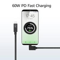 ACT usb 3.2 gen1 aansluitkabel c male - c male (haaks) 2m - thumbnail