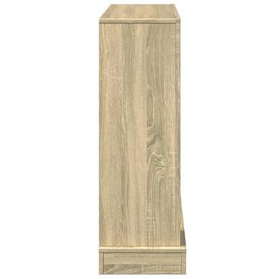 Haardombouw 100x30x87,5 cm bewerkt hout sonoma eikenkleurig