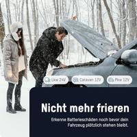 Ansmann PowerCheck12/24V-bl Accuspanningsmeter 24 V, 12 V - thumbnail