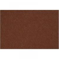 Creativ Company Hobbyvilt, vel 42x60 cm, dikte 3 mm, bruin, 1 vel - thumbnail