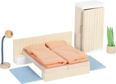 Small Foot - houten poppenhuis meubeltjes slaapkamer