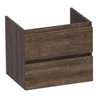 Brauer Joy - Onderkast - 60 cm - met 2 Softclose Lades Greeploos en 1 Sifon Uitsparing - Grove - thumbnail