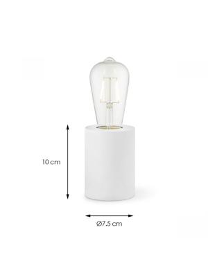 Home sweet home dry tafellamp 10 rond wit Home sweet home dry tafellamp 10 rond wit