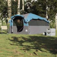 Tunneltent 6-persoons waterdicht blauw - thumbnail