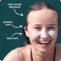 Suntribe Zonnebrandcrème - gezicht & sport - spf 30 - mud tint - 45 gr - thumbnail