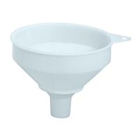 Hunersdorff Trechter | d. 253/50 mm | hoogte 190 mm | hogedruk-polyethyleen natuur | met zeef en overlooprand | 1 stuk - 953100 953100 - thumbnail