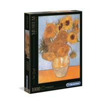 Clementoni legpuzzel van gogh sunflowers, 1000st. - thumbnail