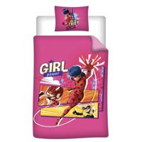 Miraculous Dekbedovertrek Girl Power - thumbnail