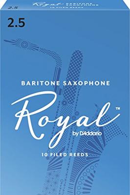 D&apos;Addario Woodwinds RLB1025 Royal rieten Bariton-sax nr 2.5 (10 stuks)