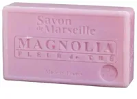 Le Chatelard 1802 Savon de Marseille zeep magnolia & fleur de the (magnolia en theeblaadjes) 100g - thumbnail