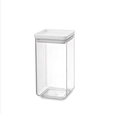 Brabantia Tasty+ voorraadbus 1.6 liter lichtgrijs Brabantia Tasty+ voorraadbus 1.6 liter lichtgrijs