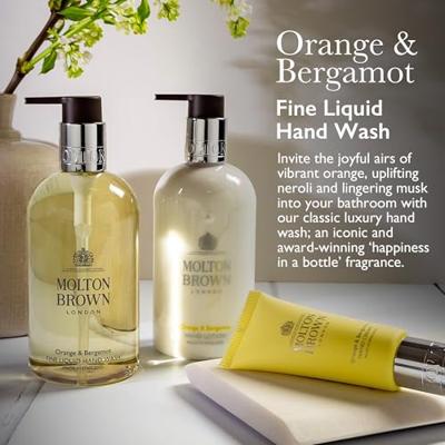 Molton Brown - M.Brown Orange & Bergamot Fine Liquid Hand Wash 300ml Vloeibare zeep