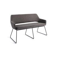 Jesper Home Eetkamerbank 'Yanai' 140cm, kleur Amazing Grey - thumbnail