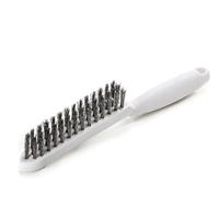 Lessmann Staalborstel | lengte 285 mm | 0,35 mm RVS-staaldraad golvend | 3-rijig | 1 stuk - 185431 185431 - thumbnail