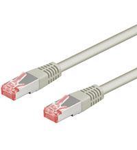 Goobay 93569 RJ45 Netwerkkabel, patchkabel CAT 6 S/FTP 1 m Grijs CCA-geleider, Rond, Afscherming totaal, Folie afscherming, Afgeschermd (dubbel), Snagless, Goobay 93569 RJ45 Netwerkkabel, patchkabel CAT 6 S/FTP 1 m Grijs CCA-geleider, Rond, Afscherming totaal, Folie afscherming, Afgeschermd (dubbel), Snagless,