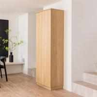 WOOOD Opbergkast 'Zuma' Eikenhout, 210 x 67cm - thumbnail