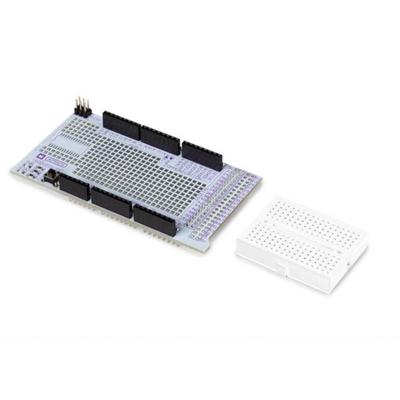 Whadda WPSH216 Protoshield-prototyping-board met mini-breadboard voor Arduino Mega Whadda WPSH216 Protoshield-prototyping-board met mini-breadboard voor Arduino Mega