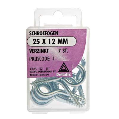 Schroefoog 25x12mm verz 7st Deltafix - Deltafix