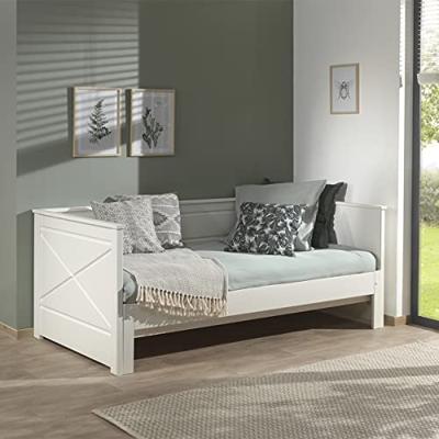 Vipack Pino Kajuitbed Uitschuifbaar Wit