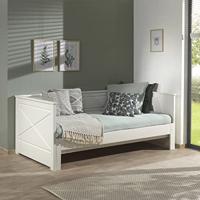 Vipack Pino Kajuitbed Uitschuifbaar Wit - thumbnail