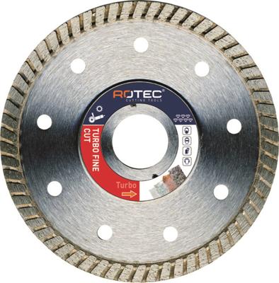 Rotec Diamantzaag Turbo Fine Cut 250/25,4 - 7042504 Rotec Diamantzaag Turbo Fine Cut 250/25,4 - 7042504