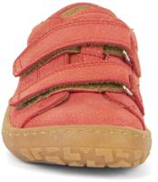 Barefootschoenen met klittenband voor meisjes BAREFOOT BASE FRODDO koraal - thumbnail