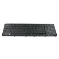 Notebook keyboard for HP Pavilion 15-b100 Azerty with frame - thumbnail