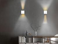 Trio Leuchten Wandlamp Talent 10x10 cm oplaadbaar wit - thumbnail
