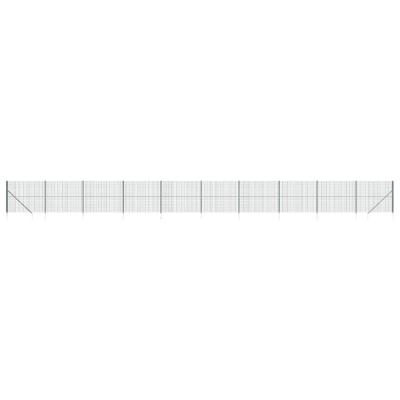 Draadgaashek met grondankers 2,2x25 m groen