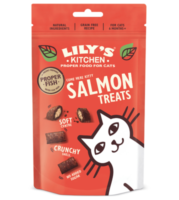 LILY'S KITCHEN SALMON TREATS 60 GR LILY'S KITCHEN SALMON TREATS 60 GR