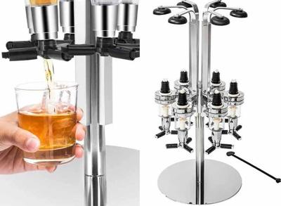Nonna drankdispenser 6 flessen - Bar butler - Drank & Shot dispenser - Carroussel