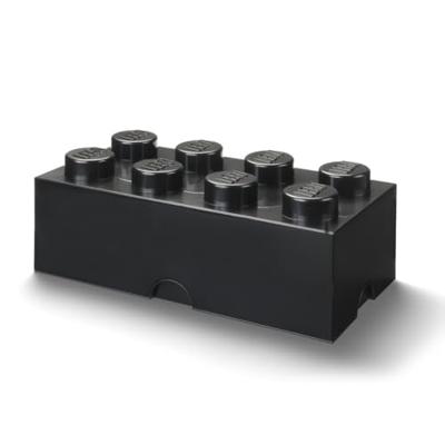 Room Copenhagen LEGO Storage Brick 8 Zwart opbergdoos Room Copenhagen LEGO Storage Brick 8 Zwart opbergdoos