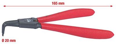 KS Tools 1192057 Precisie-borgveertang