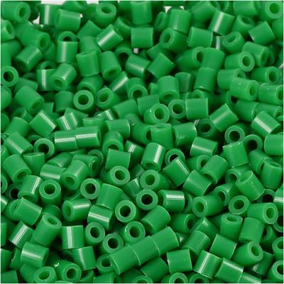 NABBI Foto kralen, afm 5x5 mm, gatgrootte 2,5 mm, medium, groen (16), 6000 stuk/ 1 doos