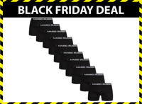 Mario Russo Herenboxers - Zwart - Katoen - 10 pack - thumbnail