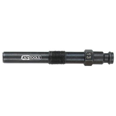 KS Tools 150.3674 Gloeibougieadapter, M10x1,0 met buitenschroefdraad, lengte 74 mm