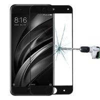 Voor Xiaomi Mi 6 0 33 mm 9H oppervlaktehardheid zeefdruk volledige scherm gehard glas Screen Protector (zwart) - thumbnail
