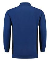 Tricorp polosweater Bi-Color - Workwear - 302001 - koningsblauw/marine blauw - maat M - thumbnail